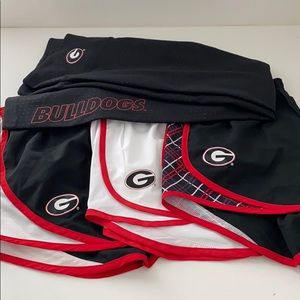 Nike UGA Tempo Shorts/Leggings bundle